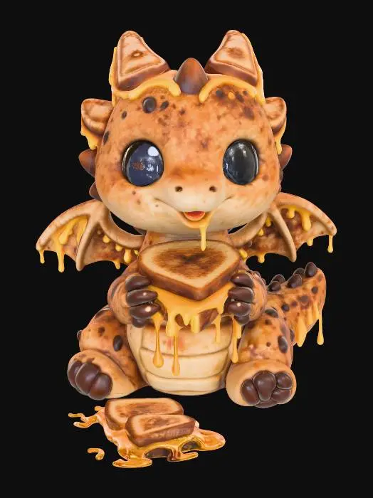 3D model for Cheesy Dragon Delight