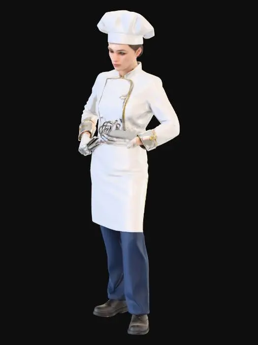 3D model for Chef in Thought