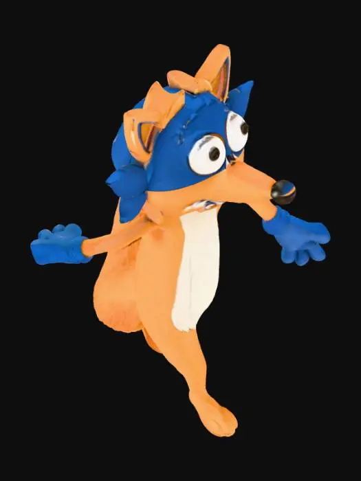 3D model for Sneaky Fox
