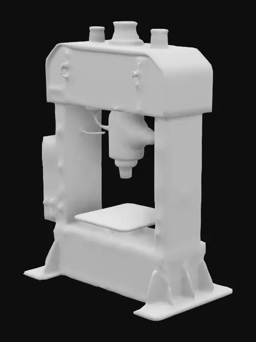 3D model for hydraulic press
