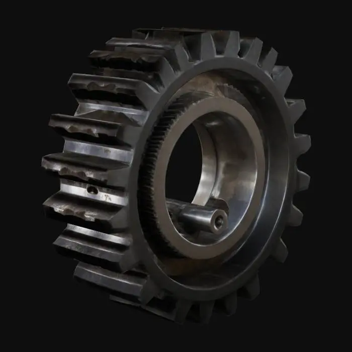 3D model for Большая шестеренка, красивые зубья