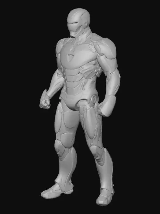 3D model for Iron Hero Suit
