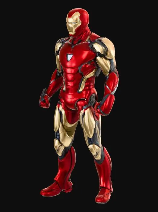 3D model for Iron Hero Suit