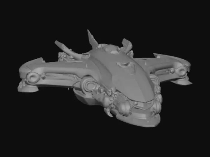 3D model for Obsidian Corsair