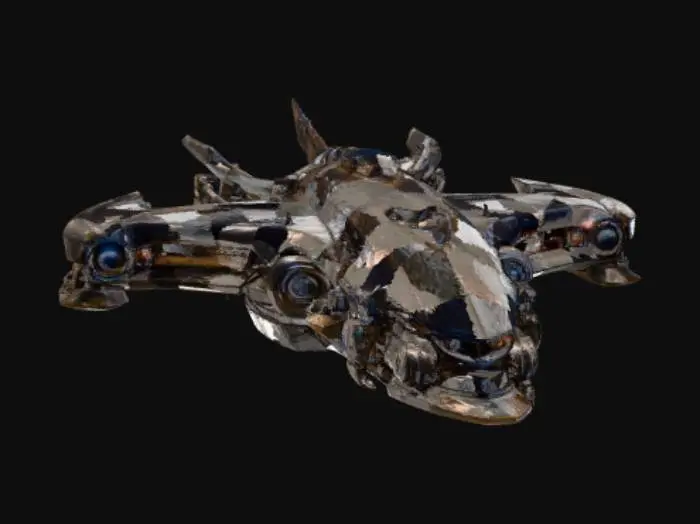 3D model for Obsidian Corsair