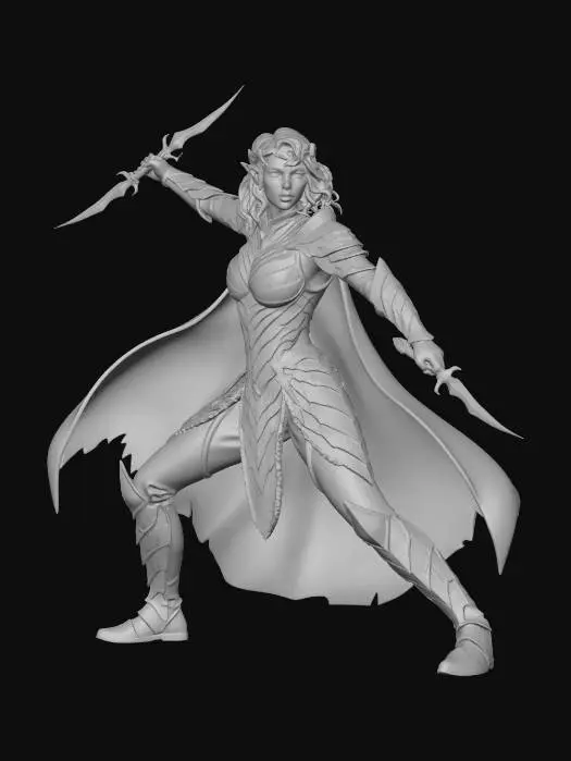 3D model for Moonblade