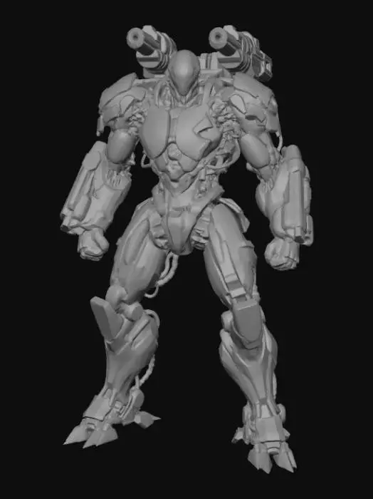 3D model for Crimson Juggernaut