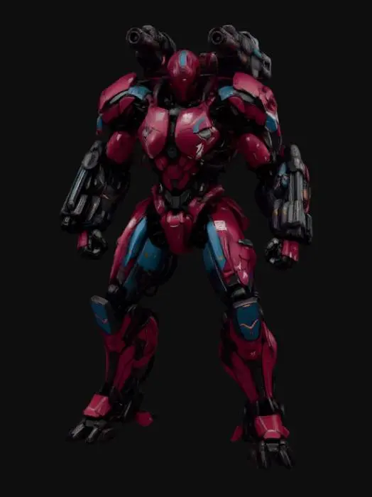 3D model for Crimson Juggernaut