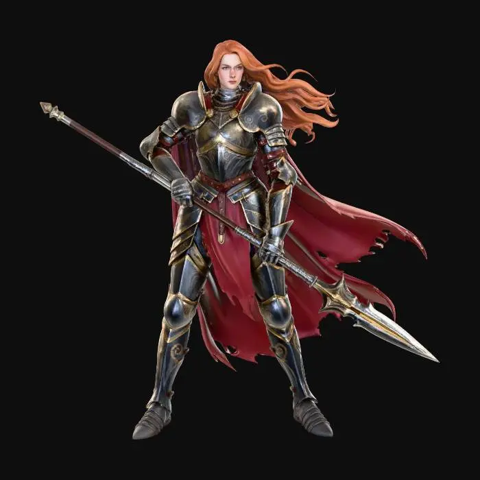 3D model for Valiant Defender