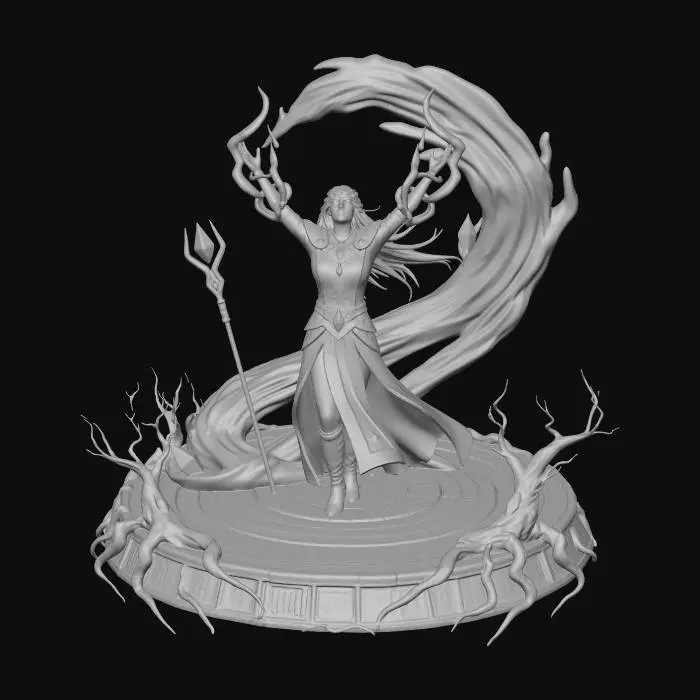 3D model for Summoner of Gaia