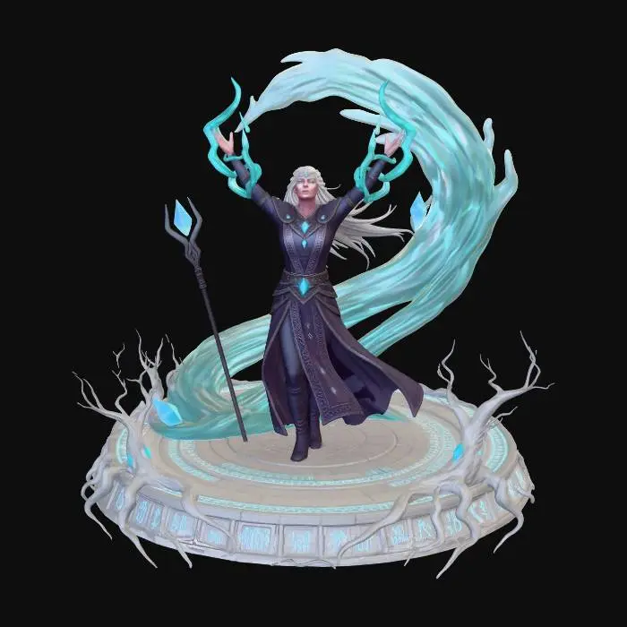 3D model for Summoner of Gaia