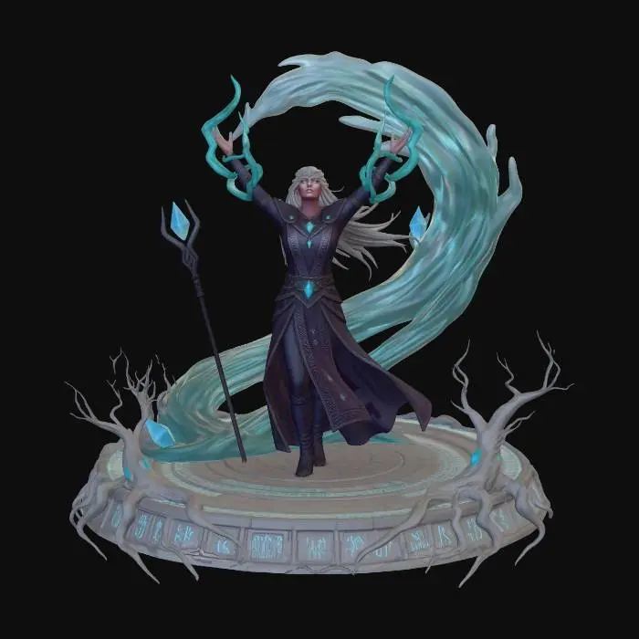 3D model for Summoner of Gaia