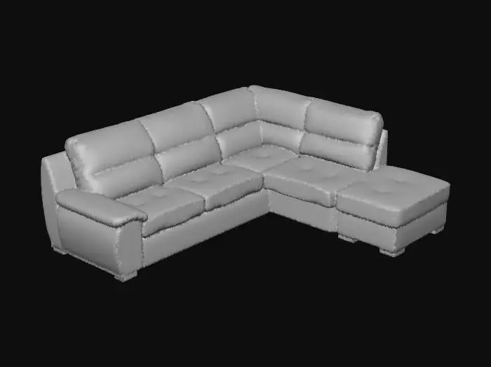 3D model for Corner Comfort Sofa