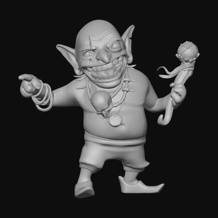 3D model for Goblin Shaman