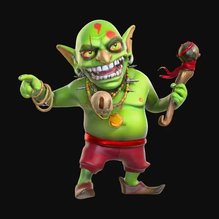 3D model for Goblin Shaman