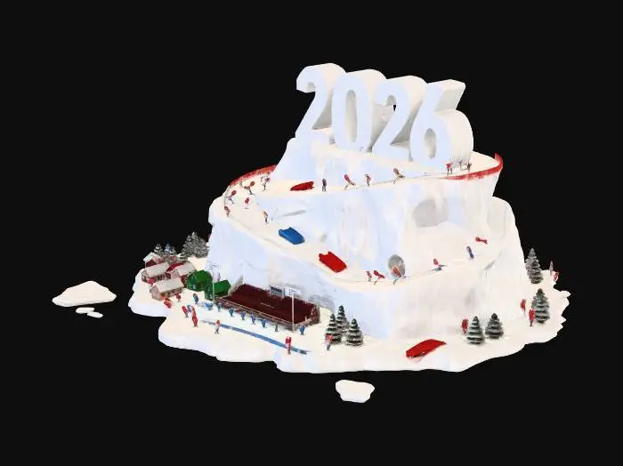 3D model for 2026 winter