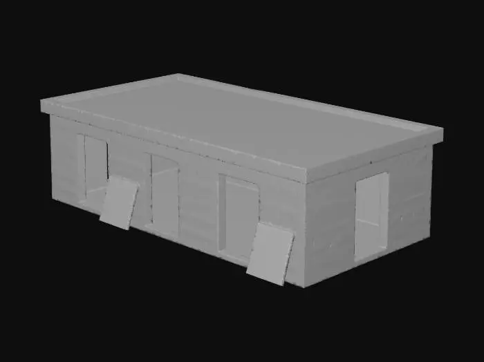 3D model for Desolate Shelter