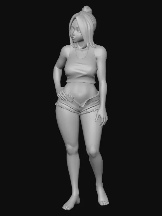 3D model for Confident Stance
