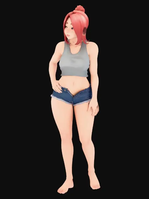 3D model for Confident Stance
