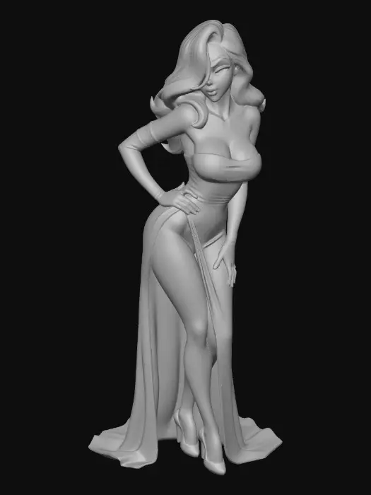 3D model for Scarlet Siren