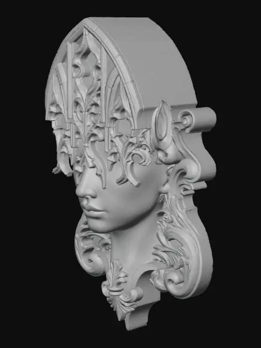 3D model for Gothic Visage