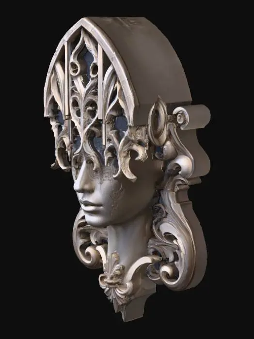 3D model for Gothic Visage