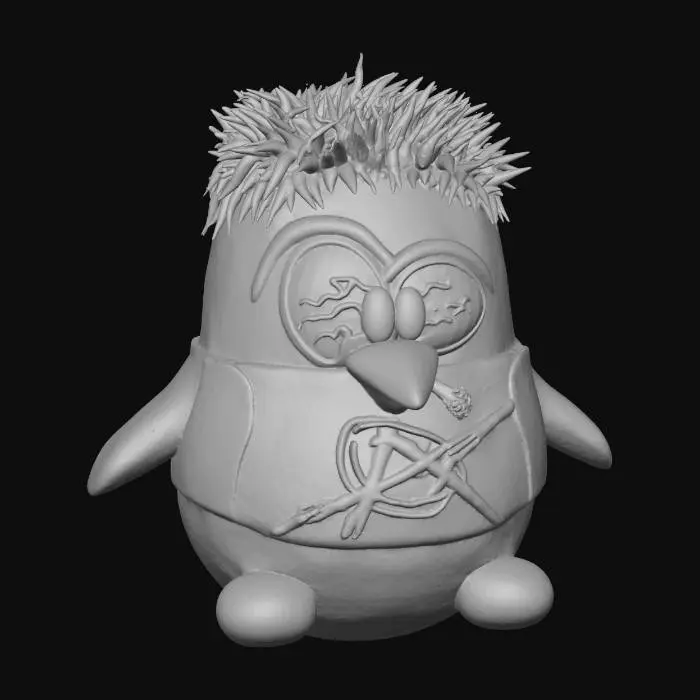 3D model for Punk Penguin