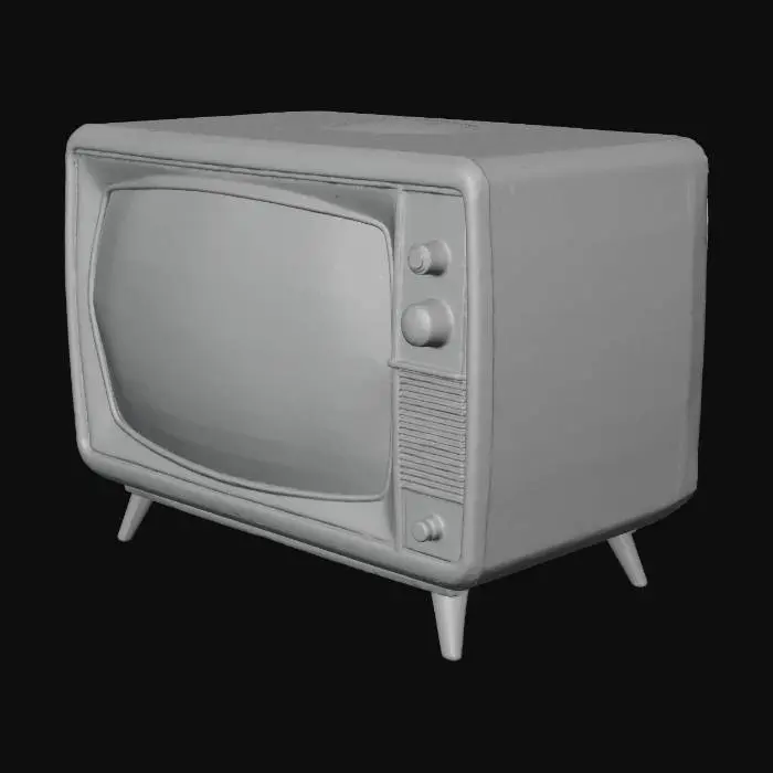 3D model for Retro Television