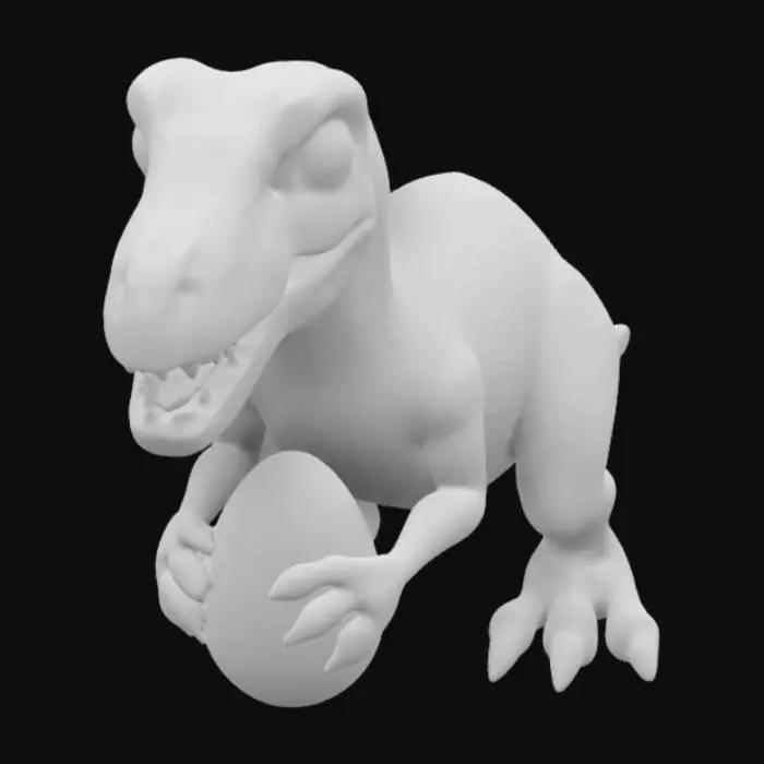 3D model for The Guardian of the Egg