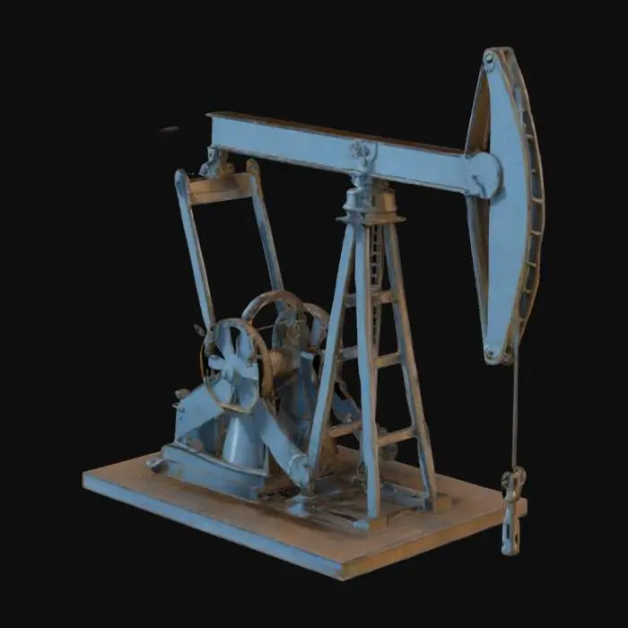3D model for 抽油机模型