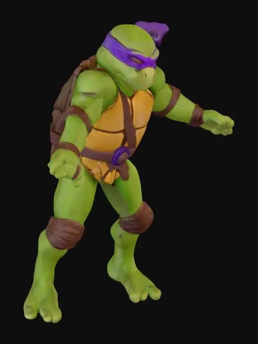 3D model for Turtle Warrior