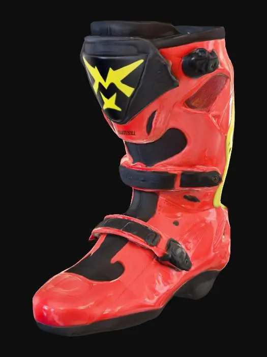 3D model for Moto Race Boot