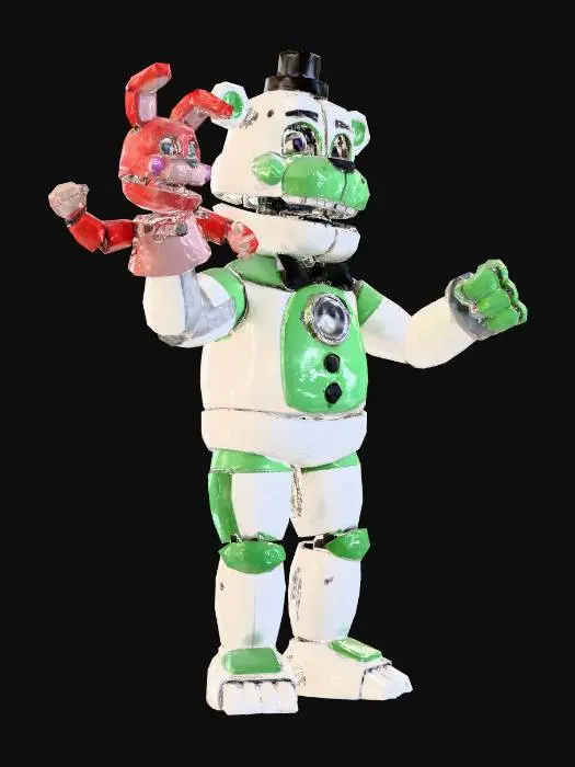 3D model for Animatronic Duo