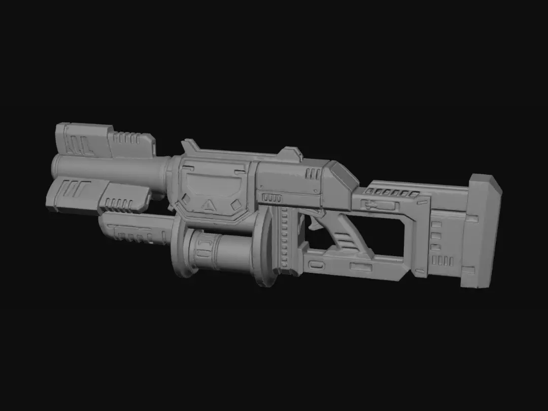 3D model for Crimson Arc Cannon