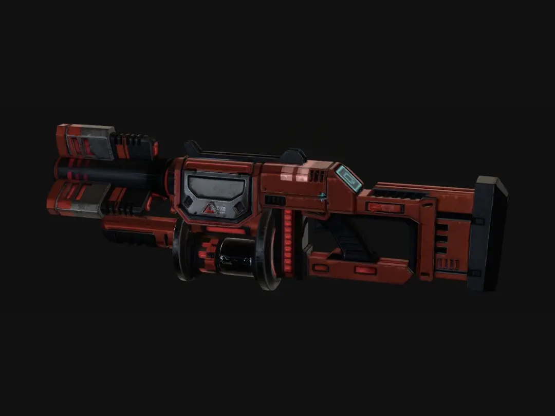 3D model for Crimson Arc Cannon