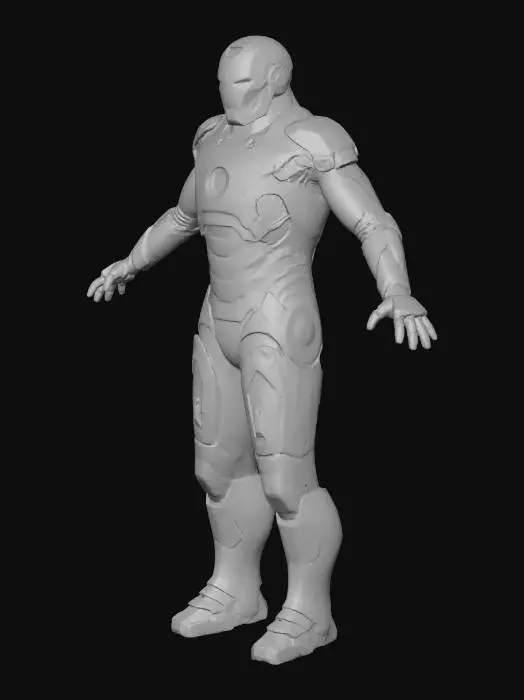 3D model for Mark 5 iron man