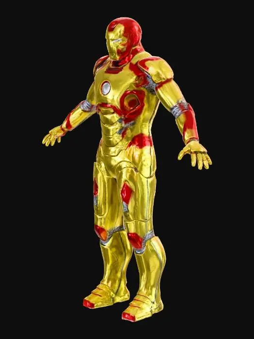 3D model for Mark 5 iron man