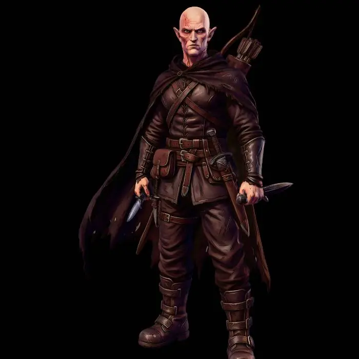 3D model for Scarred Ranger