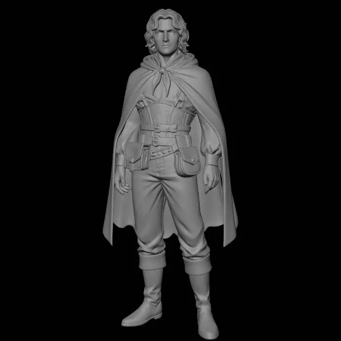 3D model for The Cloaked Ranger