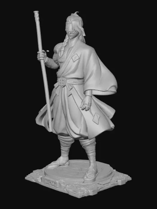 3D model for Masked Warrior