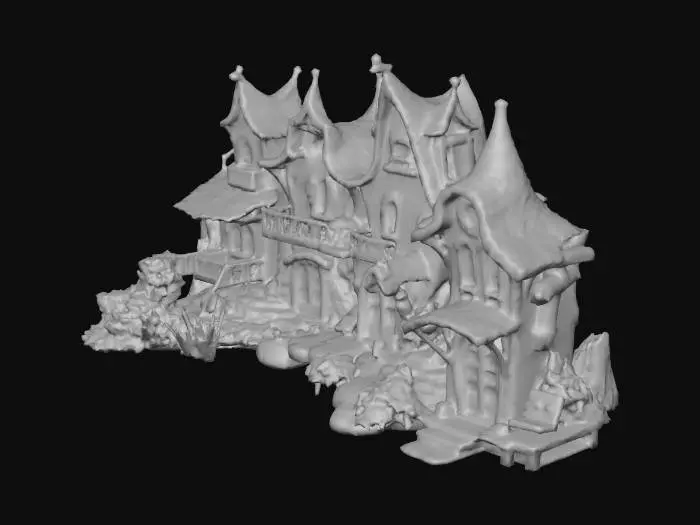 3D model for Enchanted Lakeside Cottages