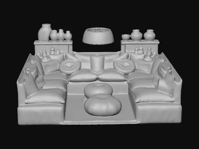 3D model for Moroccan Cozy Nook