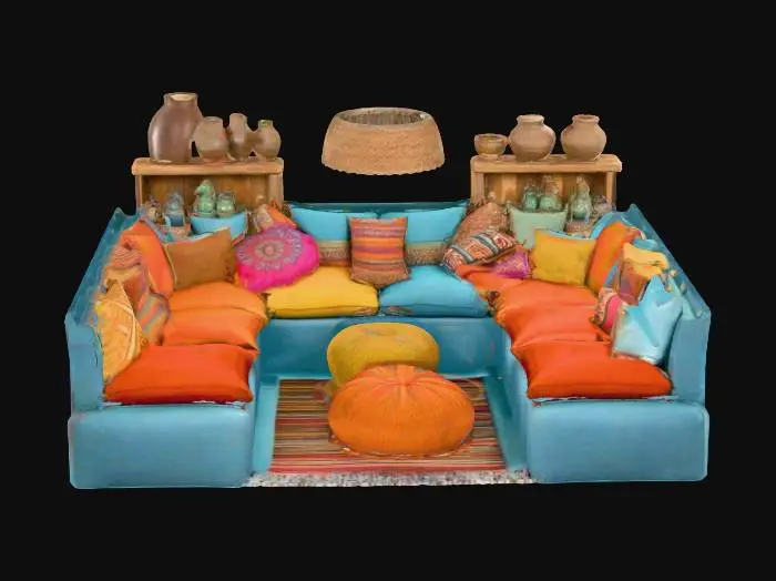 3D model for Moroccan Cozy Nook