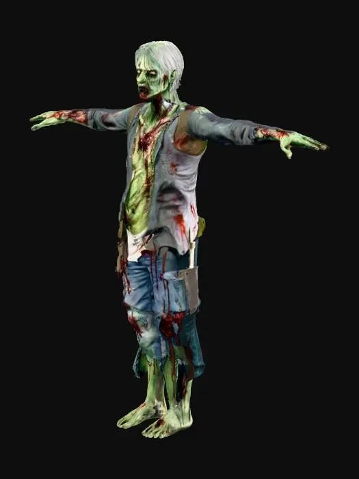 3D model for Zombie1