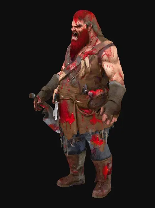 3D model for Butcher