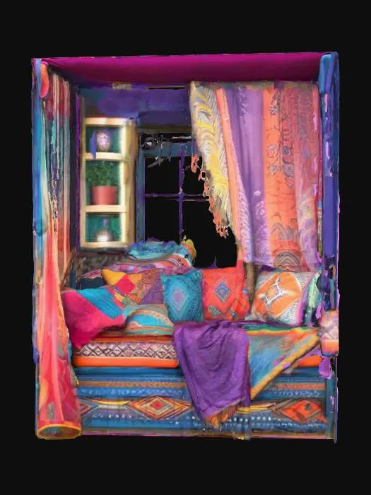 3D model for Bohemian Retreat