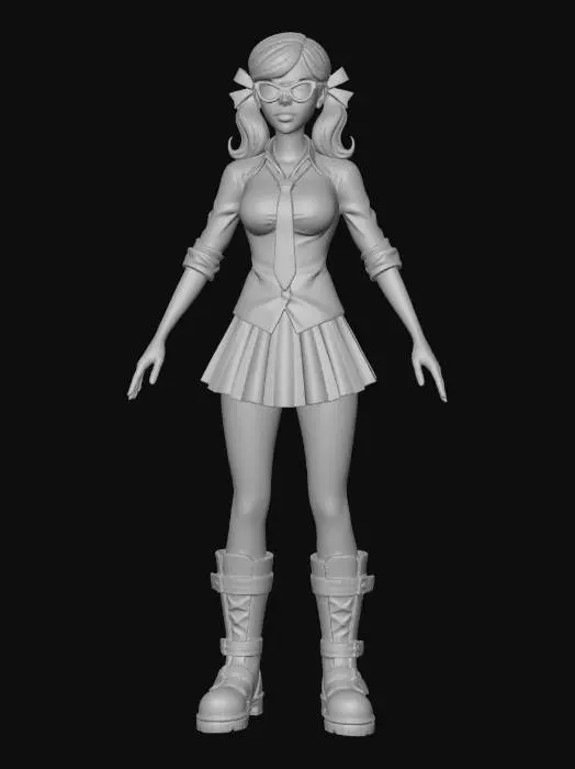 3D model for Classroom Heroine