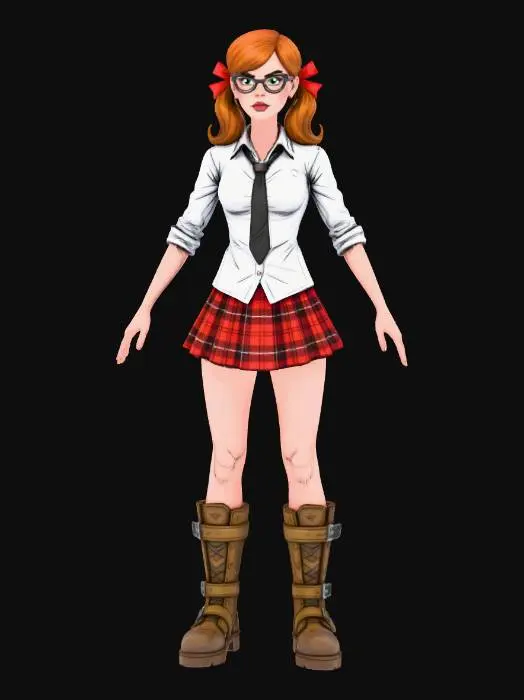 3D model for Classroom Heroine