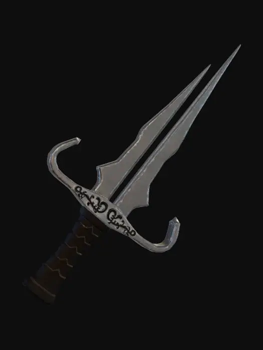 3D model for Two times dagger 3d model