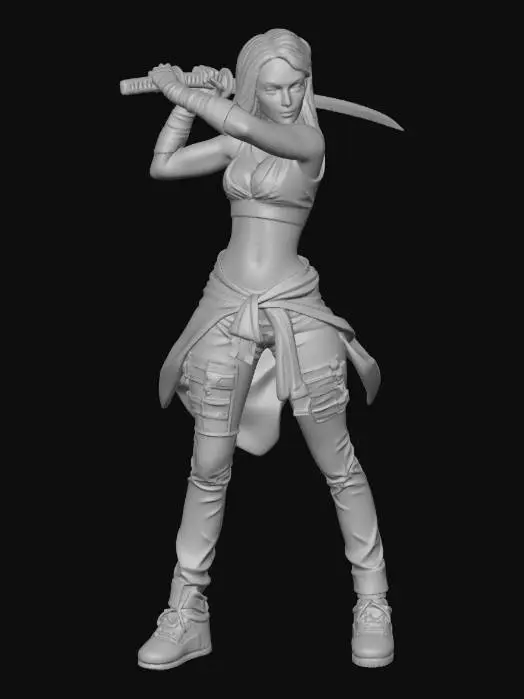 3D model for Nightblade Warrior